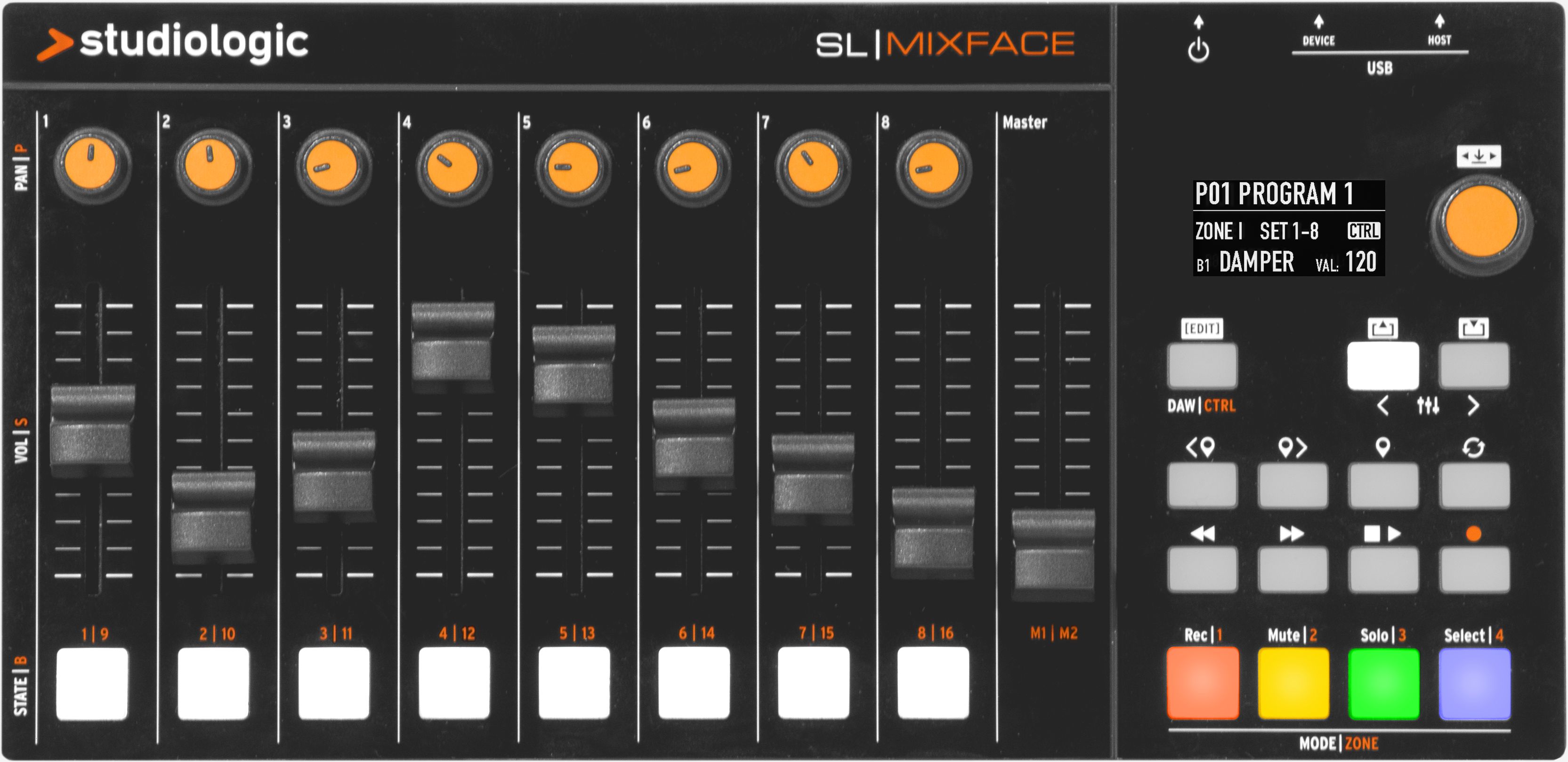 SL Mixface USB MIDI Controller